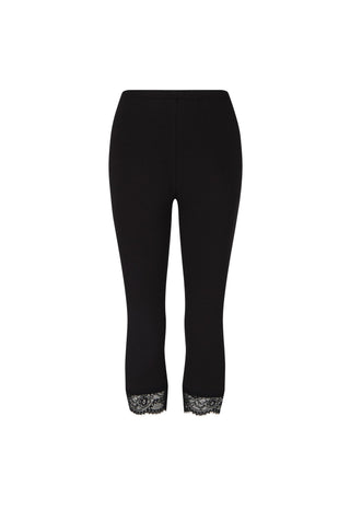 black-cropped-leggings-with-a-delicate-black-and-white-lace-trim-at-the-hem-shown-against-a-plain-white-background