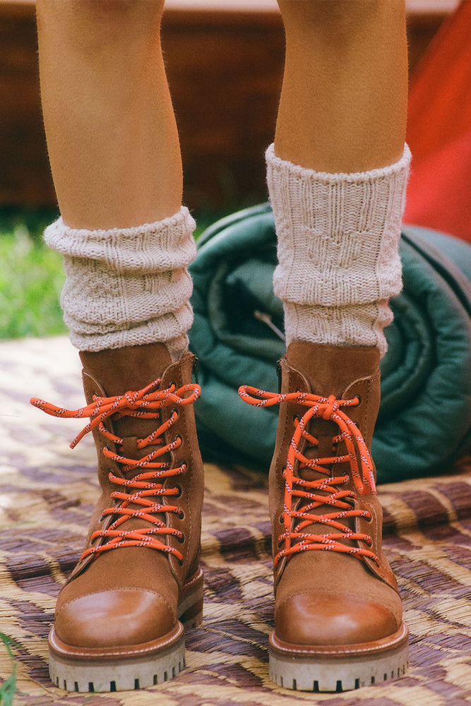 Thunders Love - Wool Collection High Knee Cable Knit Sock