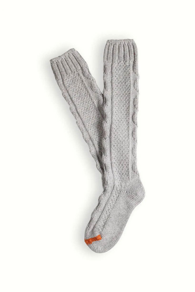 Thunders Love - Wool Collection High Knee Cable Knit Sock